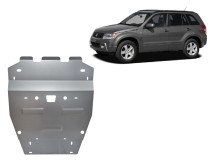 Aluminium plaque couvercle cache protection moteur Suzuki Grand Vitara (2005-2019)