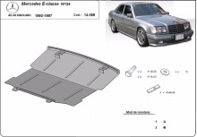 Acier plaque couvercle cache protection moteur Mercedes E-Classe W210 (1993-1997)