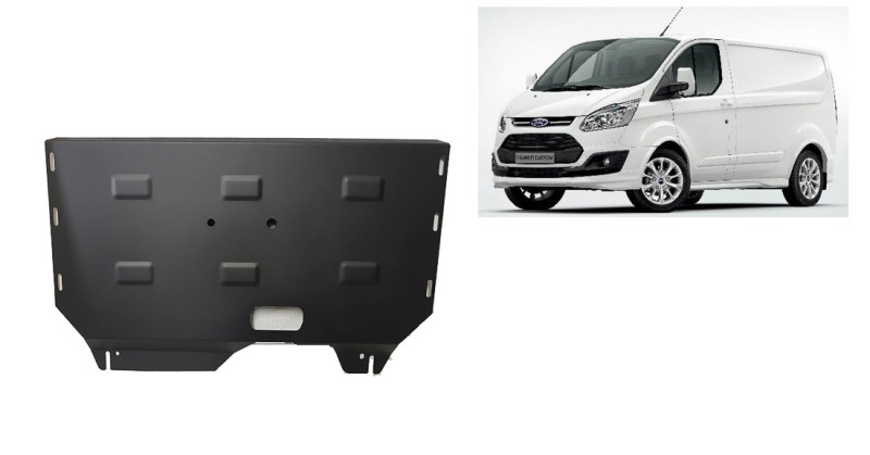 Acier plaque couvercle cache protection moteur Ford Transit Custom (2013-2020)