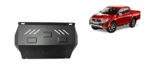Acier plaque couvercle cache protection de radiateur Fiat Fullback (2016-2019)