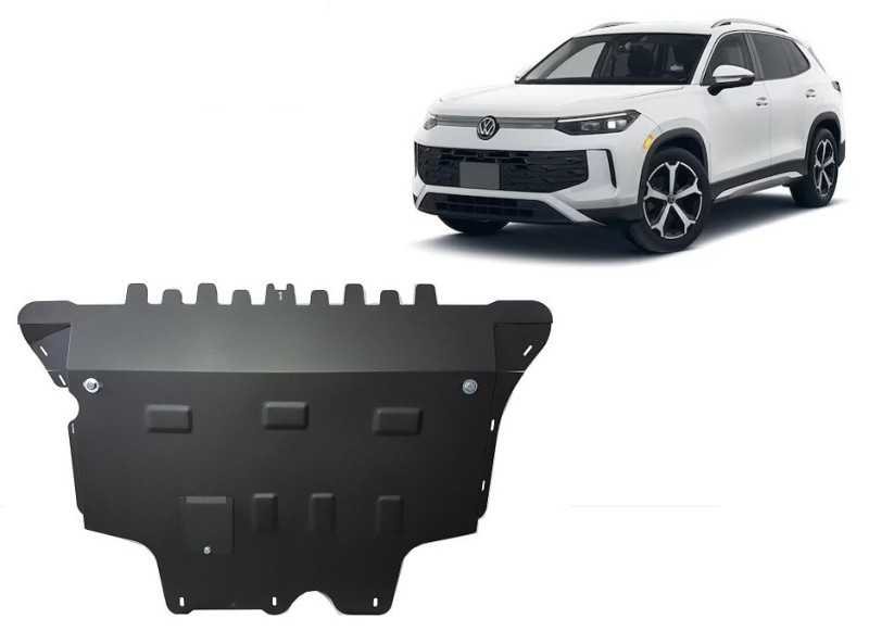 Acier plaque couvercle cache protection moteur Volkswagen Tiguan (2024-2026)
