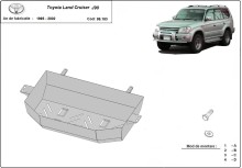 Stalowa Osłona zbiornika paliwa Toyota Land Cruiser J90 (1995-2002)