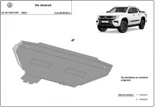 Aluminium Osłona chłodnicy Volkswagen Amarok (2022-2026)