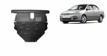 Acier plaque couvercle cache protection moteur Toyota Corolla (2002-2007)