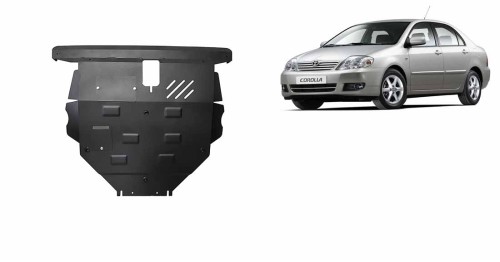 Acier plaque couvercle cache protection moteur Toyota Corolla (2002-2007)