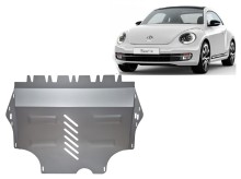 Aluminium plaque couvercle cache protection moteur Volkswagen New Beetle (2011-2019)