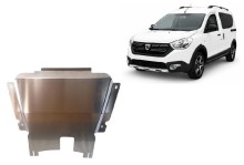 Aluminium plaque couvercle cache protection moteur Dacia Dokker (2012-2021)
