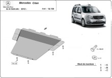 Acier plaque couvercle cache protection moteur Mercedes GLA X156 (2012-2021)