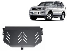Stalowa Osłona zbiornika paliwa Toyota Land Cruiser J120 - tylko dla wersji 3-drzwiowej (2002-2009)