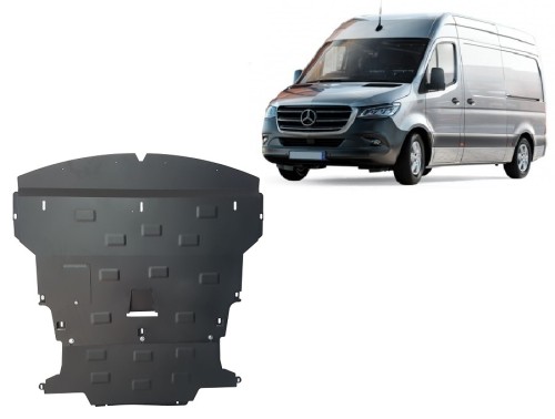 Stalowa Osłona pod silnik Mercedes Sprinter-FWD (2018-2026)