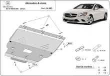 Acier plaque couvercle cache protection moteur Mercedes A-Class (2012-2019)