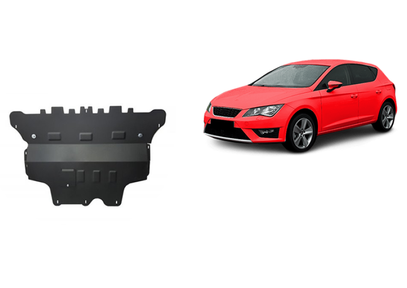 Acier plaque couvercle cache protection moteur Seat Toledo 1 (2012-2020)