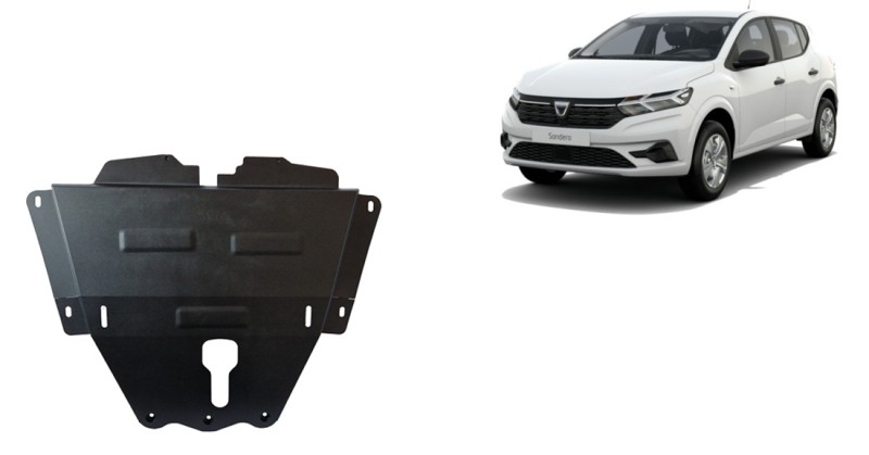 Stalowa Osłona pod silnik Dacia Sandero 3 (2021-2026)