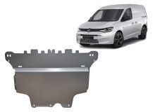 Aluminium plaque couvercle cache protection moteur Volkswagen Caddy (2020-2026)