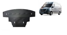 Acier plaque couvercle cache protection moteur Mercedes Sprinter (2018-2026)