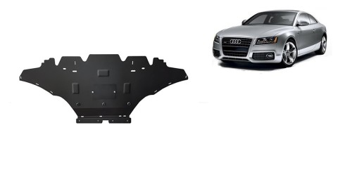Stalowa Osłona pod silnik Audi A5, benzyna (2008-2016)