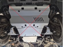 Aluminium plaque couvercle cache protection boîte de vitesses Toyota Land Cruiser (2024-2026)