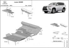 Aluminium Osłona pod silnik Lexus GX460 (2010-2023)