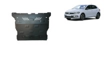 Acier plaque couvercle cache protection moteur Volkswagen Polo - 6N, 6N1, 6K, Classic, Variant (2017-2026)