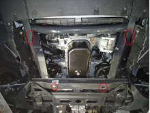 Acier plaque couvercle cache protection moteur Iveco Daily (2024-2026)