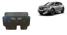 Acier plaque couvercle cache protection moteur Peugeot 208 (2019-2026)