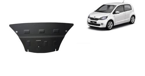 Acier plaque couvercle cache protection moteur Skoda Fabia (2011-2020)