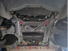 Aluminium Osłona pod silnik Audi Q 4 e-tron (2022-2026)