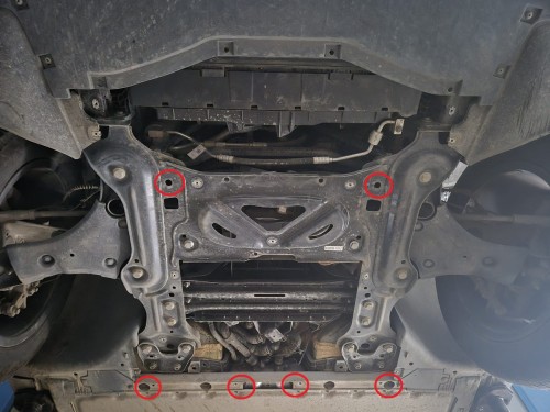 Aluminium Osłona pod silnik Audi Q 4 e-tron (2022-2026)