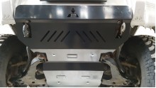 Acier plaque couvercle cache protection moteur Mitsubishi Shogun (1999-2007)