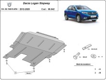 Stalowa Osłona pod silnik Dacia Logan 2 Stepway (2012-2020)