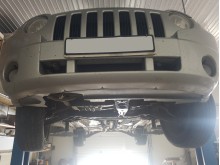 Acier plaque couvercle cache protection moteur Jeep Compass (2006-2016)