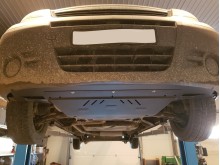 Acier plaque couvercle cache protection moteur Saab 9-3 (2011-2014)