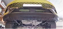 Acier plaque couvercle cache protection moteur Baic Beijing X75