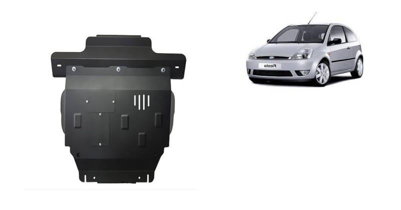 Acier plaque couvercle cache protection moteur Ford Fiesta (2001-2008)