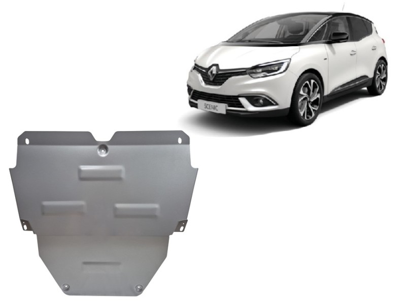 Aluminium Osłona pod silnik Renault Scenic IV (2016-2026)