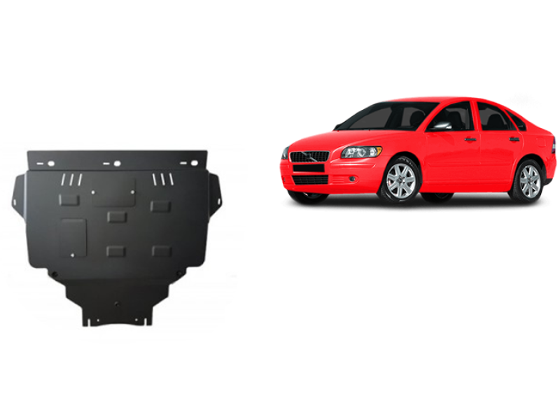 Acier plaque couvercle cache protection moteur Volvo S80 (2004-2012)