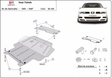Acier plaque couvercle cache protection moteur Seat Toledo 4 (1991-1997)