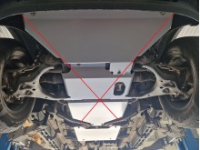 Acier plaque couvercle cache protection boîte de transfert Ford Ranger (2023-2026)