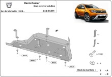 Acier plaque couvercle cache protection de AdBlue Dacia Duster (2018-2024)