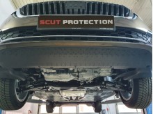 Acier plaque couvercle cache protection moteur Skoda Superb (2024-2026)