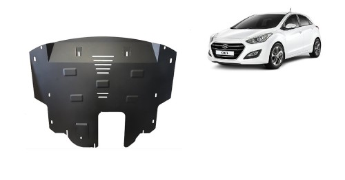 Stalowa Osłona pod silnik Hyundai I30 (2015-2017)