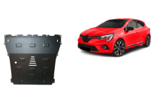 Acier plaque couvercle cache protection moteur Renault Clio 2 (2019-2025)