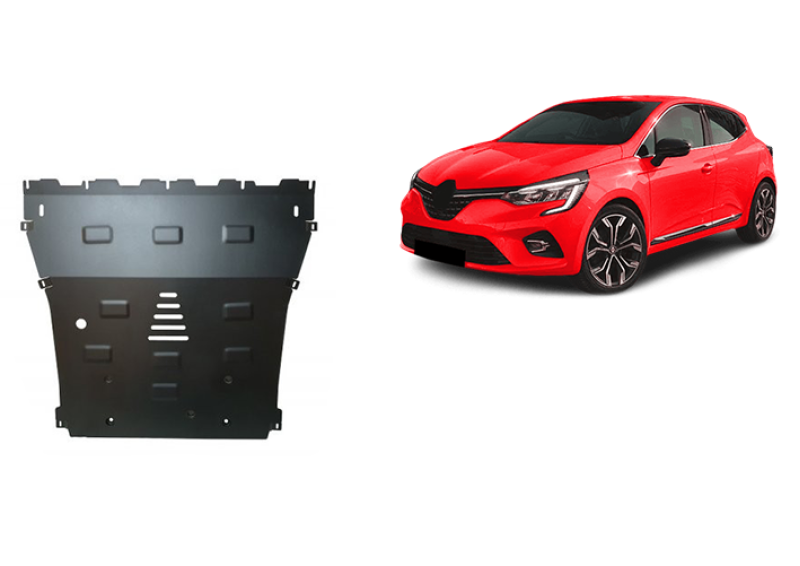 Acier plaque couvercle cache protection moteur Renault Clio 2 (2019-2025)