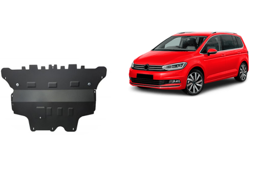 Stalowa Osłona pod silnik VW Touran - automatyczna skrzynia biegów (2015-2026)