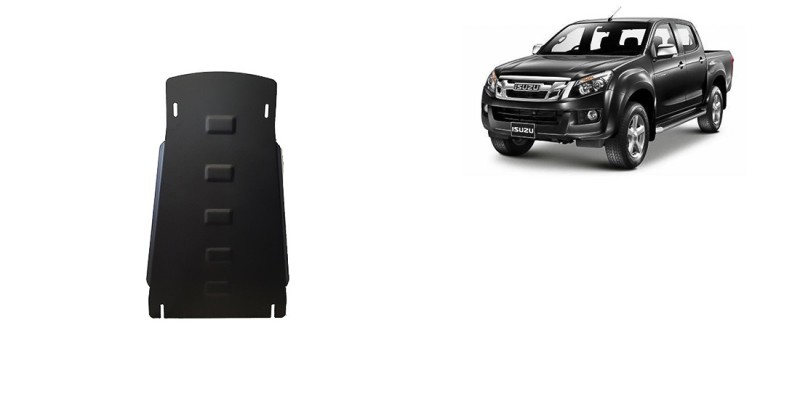 Acier plaque couvercle cache protection boîte de vitesses Isuzu D-Max (2012-2019)