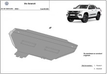 Acier plaque couvercle cache protection de radiateur Volkswagen Amarok (2022-2026)