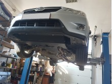 Acier plaque couvercle cache protection boîte de vitesses Subaru XV (2011-2017)