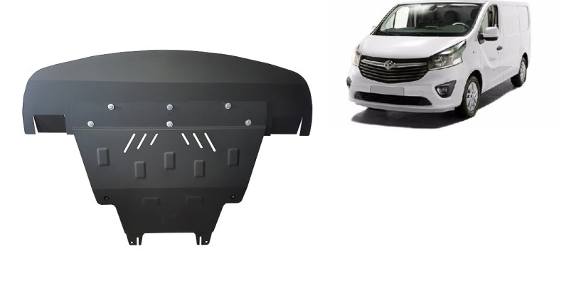 Acier plaque couvercle cache protection moteur Opel Zafira Life (2014-2019)