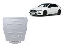 Aluminium plaque couvercle cache protection moteur Mercedes A-Classe (2018-2026)