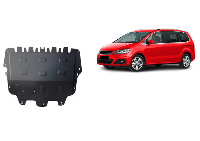 Acier plaque couvercle cache protection moteur Seat Altea (2010-2020)